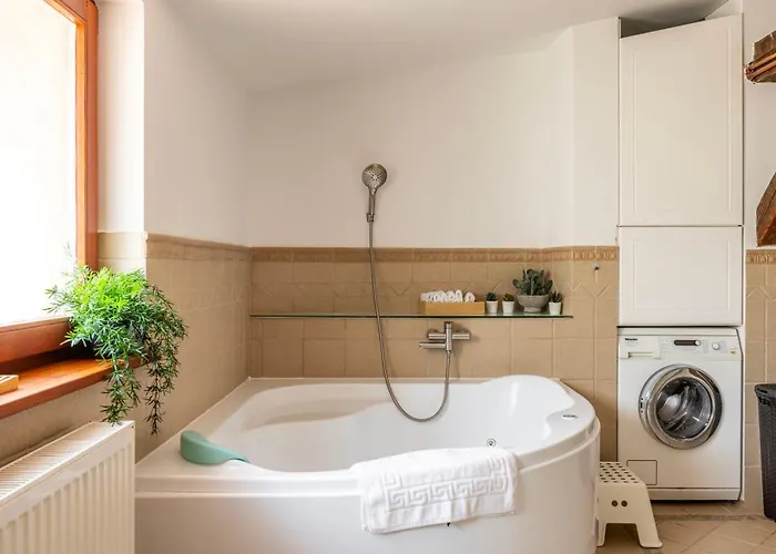 Beardy Bear Cave - Premium Rooftop #parking Apartman *